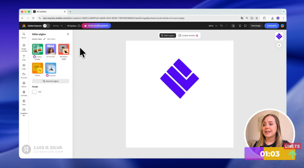 Poner al logo los colores de la marca