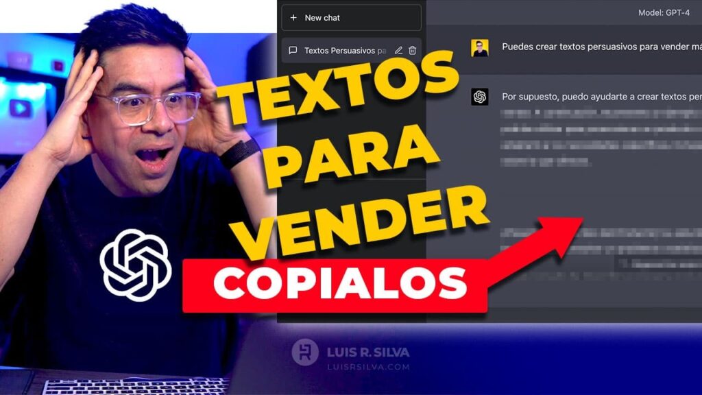 Textos persuasivos para vender con ChatGPT