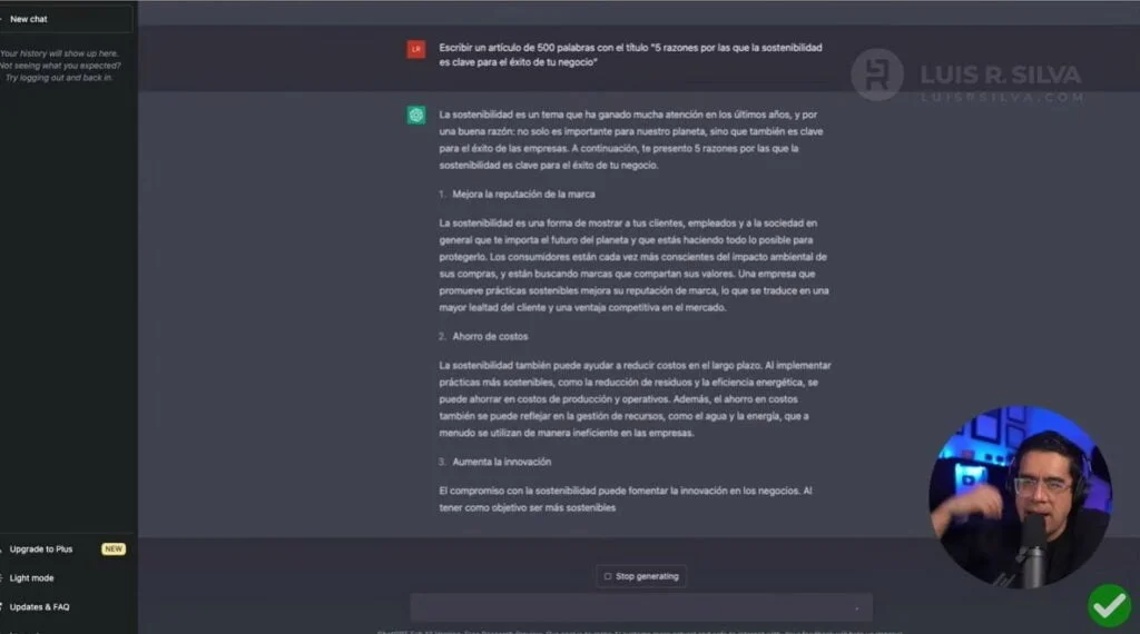 Crear una web con ChatGPT y Bing Chat