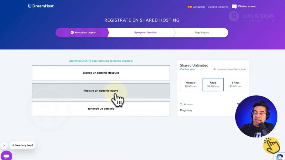 crear una web en WordPress en minutos