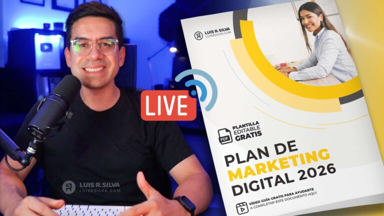 Plan Marketing Digital PDF Plantilla Gratis