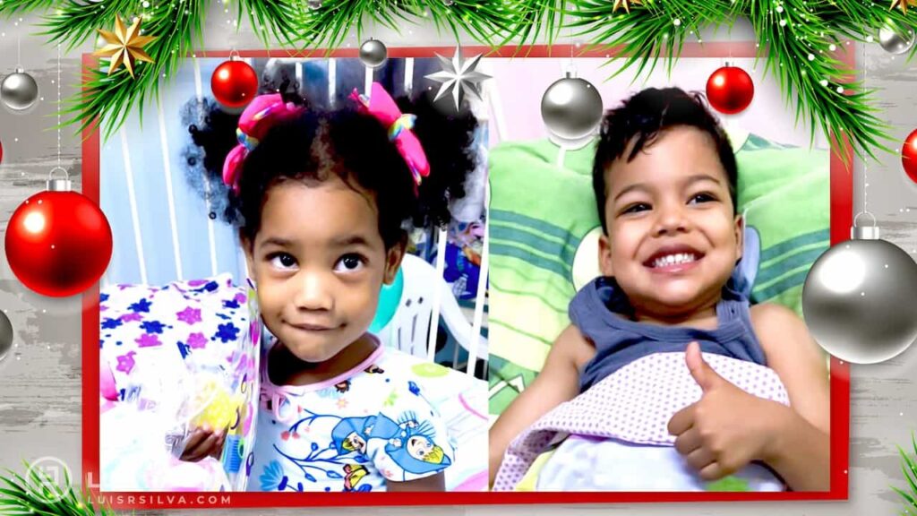 Casi 200 niños en un hospital sonríen en Navidad gracias a ti
