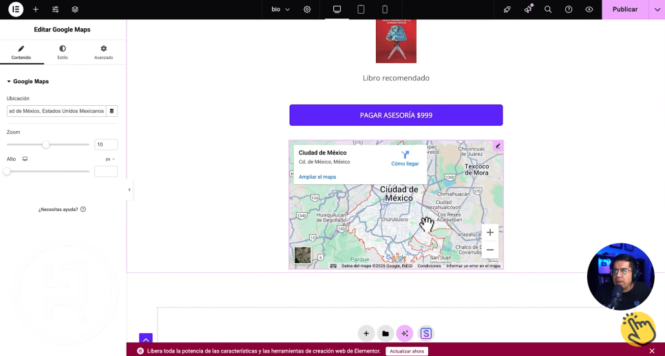 Agregar mapa