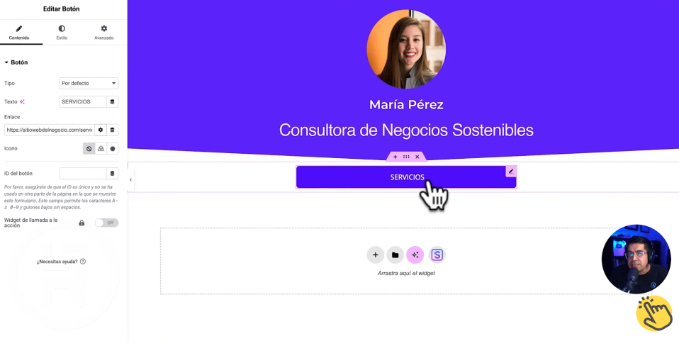 Agregar botones