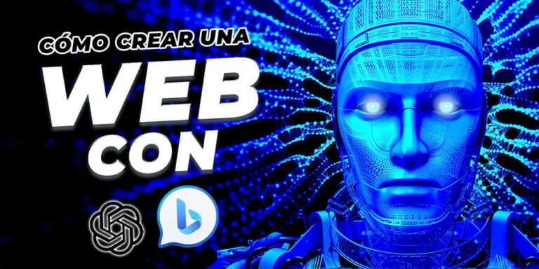 Crear una web con ChatGPT y Bing