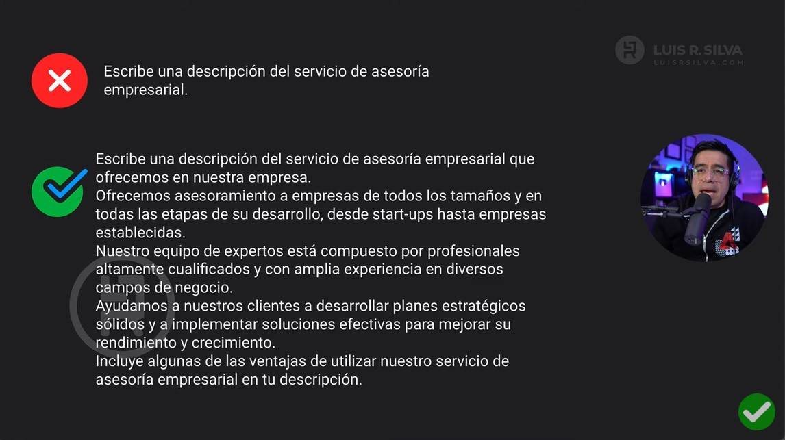 Crear contenido gratis para página web con ChatGPT