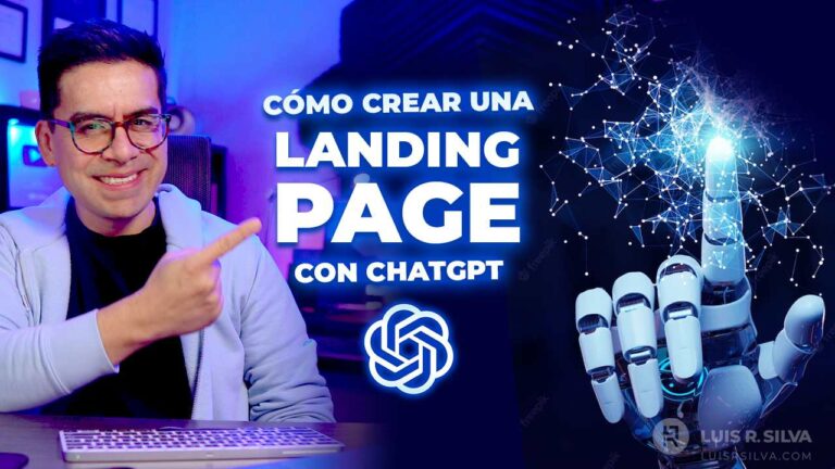 Cómo crear una Landing Page con ChatGPT