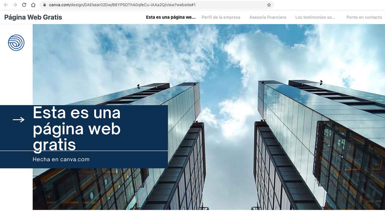 Cómo crear una página web gratis