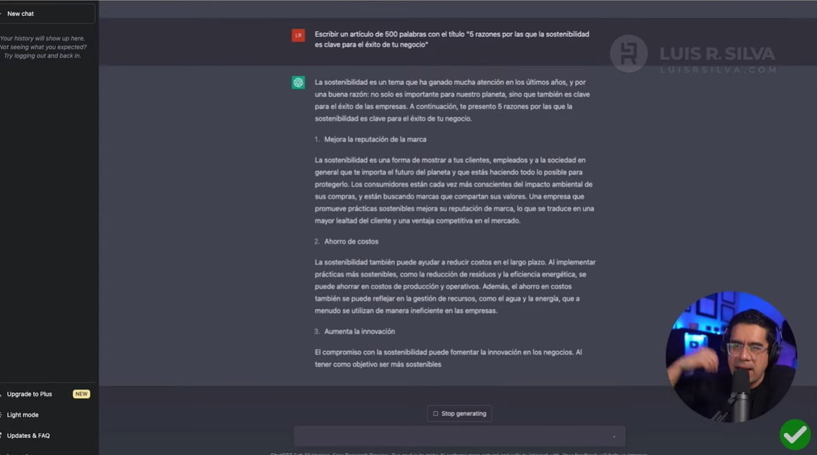 Crear una web con ChatGPT y Bing Chat