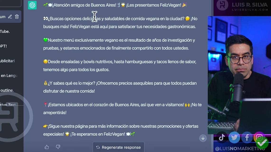 Crear textos persuasivos con ChatGPT