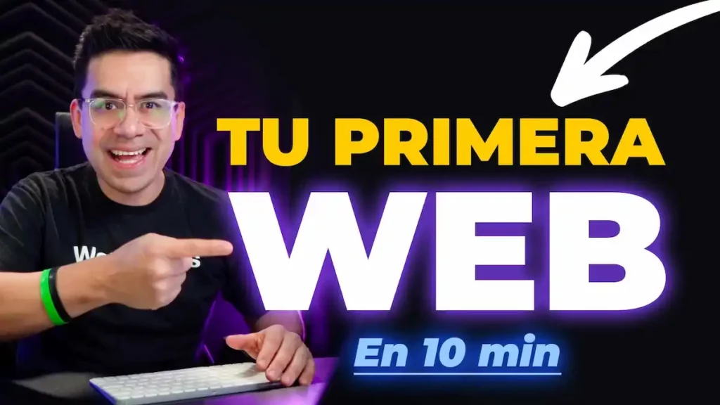 Cómo crear una web en 10 minutos