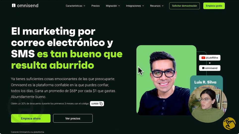 Crear cuenta en Omnisend