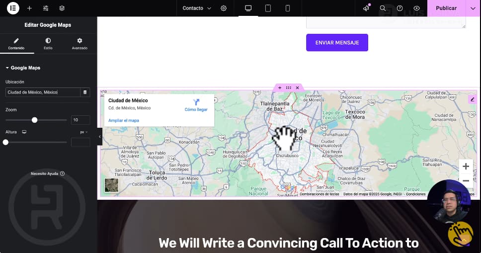 Cómo agregar un mapa a mi página web