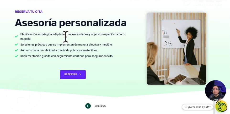 Crear página de aterrizaje