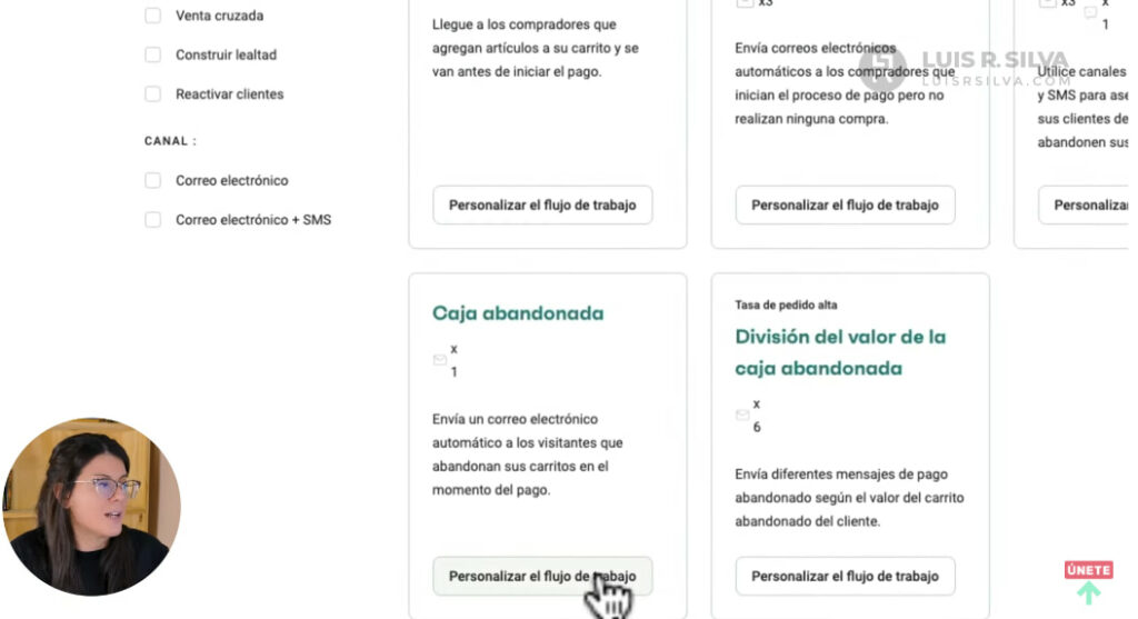 Automatización para recuperación de carrito abandonado