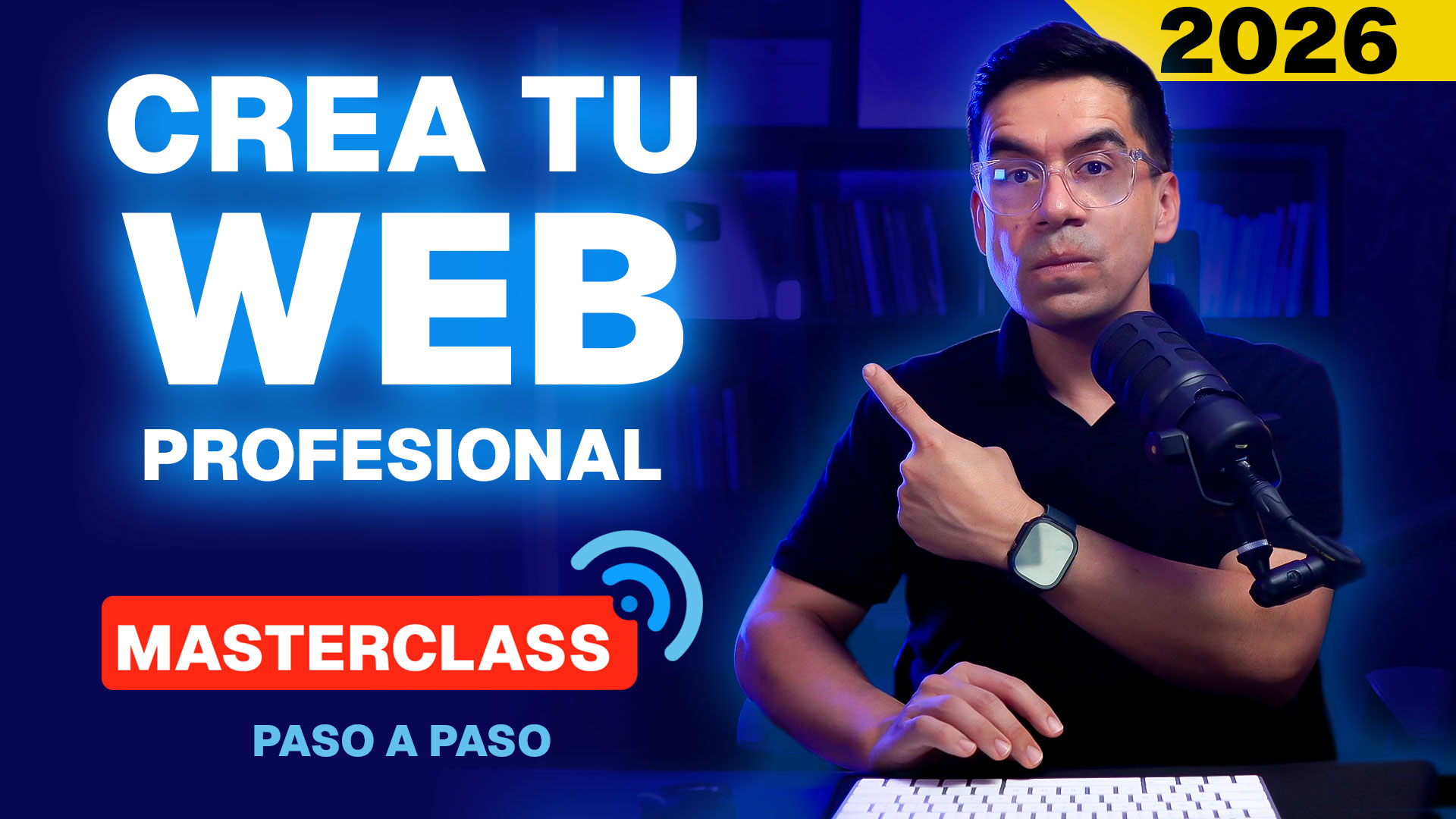 Crear página web profesional desde cero 2026