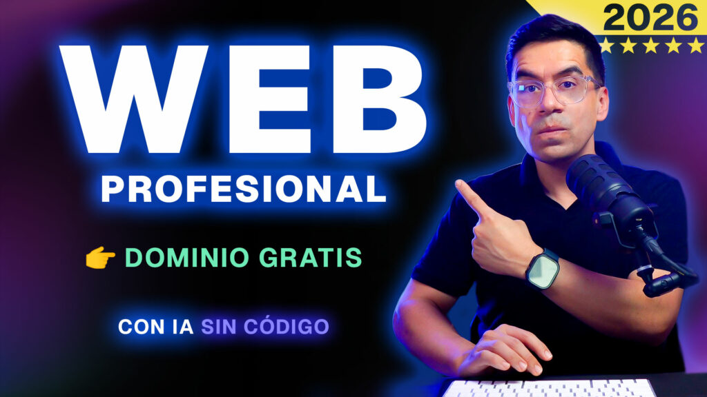 Crear página web profesional desde cero 2026