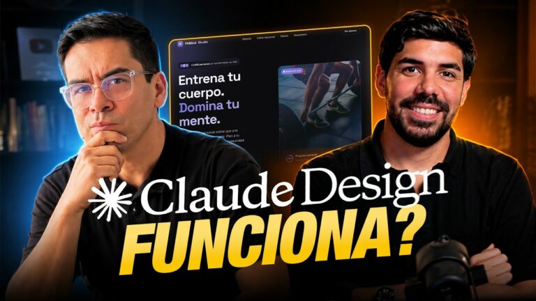 Crear una página web con Claude Design